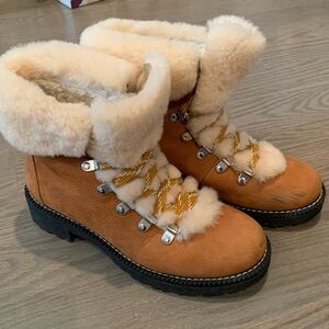 JCrew Nordic Sherpa boot